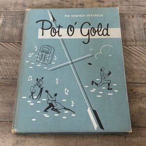 Pot O' Gold 1954 South High School Yearbook – Signed – Lima, Ohio